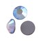 Preciosa Crystal VIVA12 Flat Back Rhinestone 6.5mm (SS30) Violet AB (Package of 20)